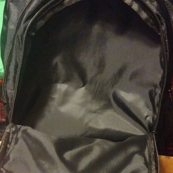 Sleek Black and Gray Backpackwith Laptop Or Tablet Compartment - Picture 4 of 11